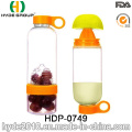 Botella de agua creativa del infuser de Bitan de la forma libre BPA, botella de agua plástica modificada para requisitos particulares (HDP-0749)